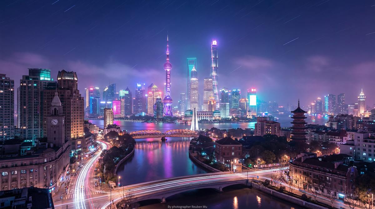 糖心vlog城市夜景延时摄影视频